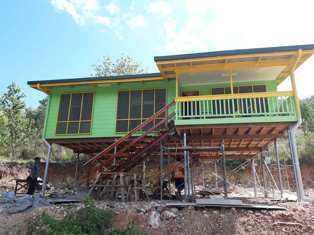 POMTECH teachers house built by Wapco Builders