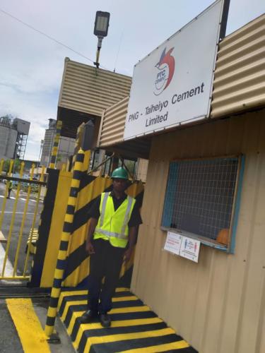 PNG - Taiheiyo Cement Ltd guarded by Wapco Security SErvice